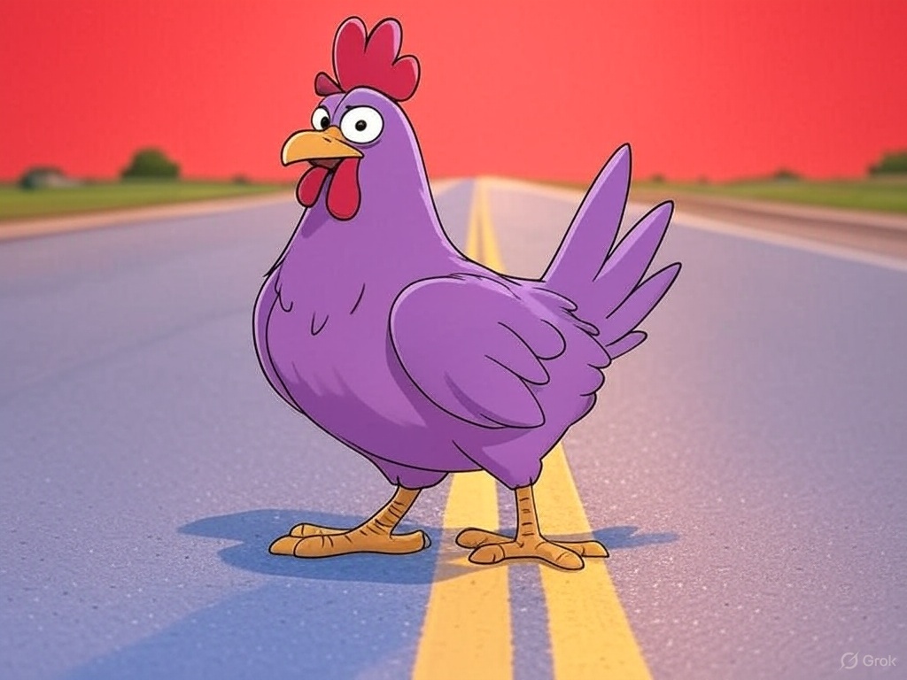 Chicken Crossing Road